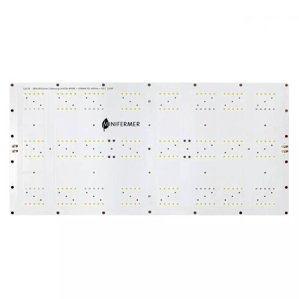 Готовый Quantum board 58*28 120 Ватт с диммируемым драйвером от компании Интернет-магазин "Мадана" - фото 1