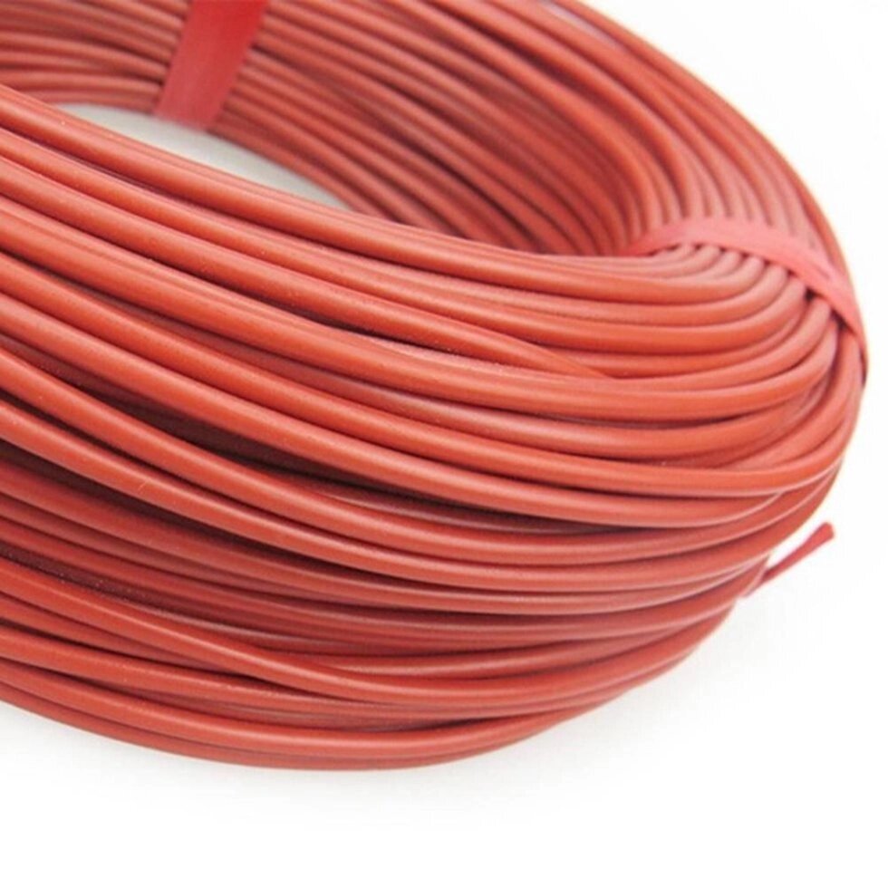 Нагревательный кабель 133 Ом 10 метров 2 мм силикон от компании Интернет-магазин "Мадана" - фото 1