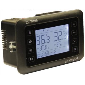 Терморегулятор LILYTECH ZL-7901A (темп + влажность + 3 таймера)