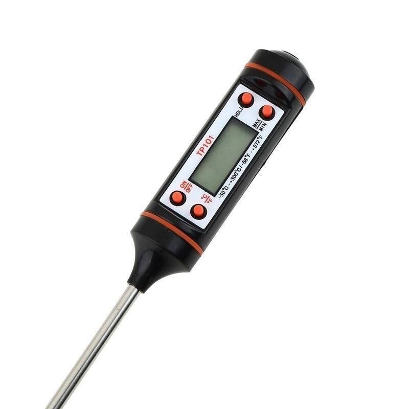 Термометр цифровой ТМ-5 с щупом из нержавеющей стали от компании Интернет-магазин "Мадана" - фото 1