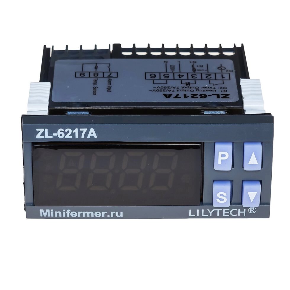 Терморегулятор LILYTECH ZL-7817A (7А) (пид-регулятор предыдущая модель 6217А) от компании Интернет-магазин "Мадана" - фото 1