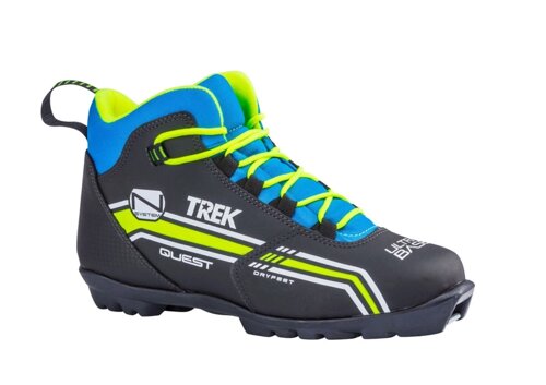 Ботинки лыжные TREK Quest1 N черный (30)