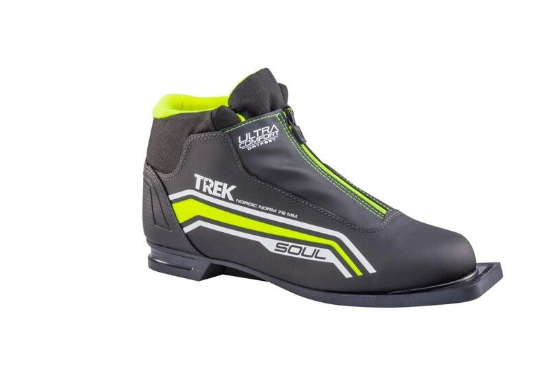 Ботинки лыжные TREK Soul Comfort1 75 черный (36) от компании Техника в дом - фото 1