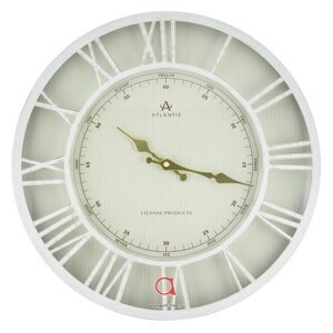 Часы настенные Atlantis 1612-2 белый