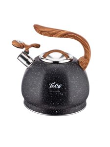 Чайник для плиты TECO TC-122-B нержавейка 3,0 л со свистком