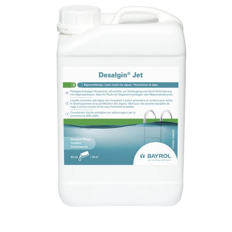 Дезальгин Джет (Desalgin jet) непенящаяся жидкость для борьбы с водорослями 6 л от компании Техника в дом - фото 1