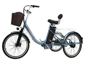 Электровелосипед GreenCamel Трайк-B (красный, синий)