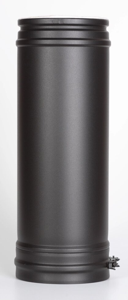 Элемент трубы 500 мм РМ25 (черный) от компании Техника в дом - фото 1