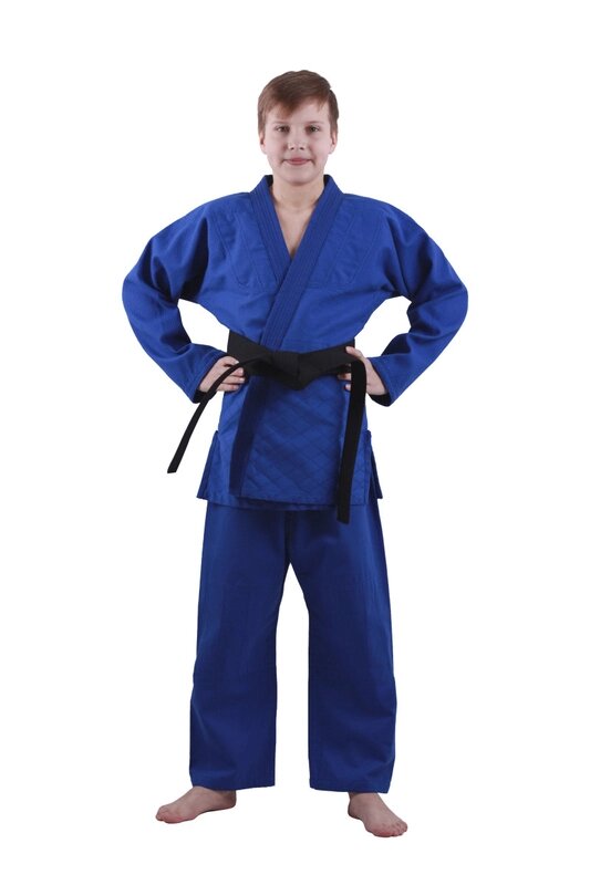 Кимоно взрослое для Дзюдо Нужный спорт STANDARD (170) синий от компании Техника в дом - фото 1