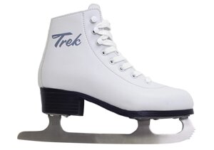Коньки фигурные TREK Skate белый (34)