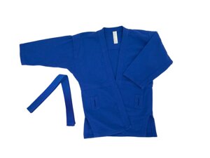 Куртка взрослая для Самбо Нужный спорт TRAINING (56-185) синий
