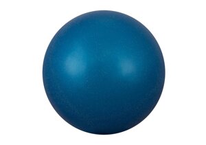 Мяч для художественной гимнастики Нужный спорт Металлик с блестками 15 см синий