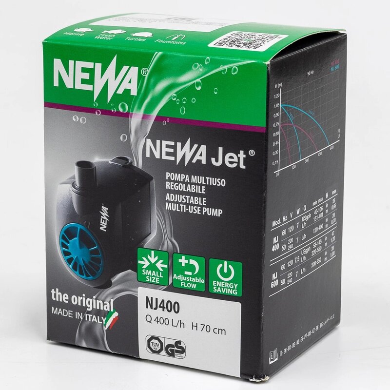 Насос-помпа для аквариума Newa Jet NJ400 от компании Техника в дом - фото 1