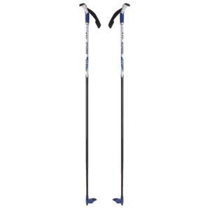 Палки лыжные стеклопластиковые TREK Universal 100 см blue