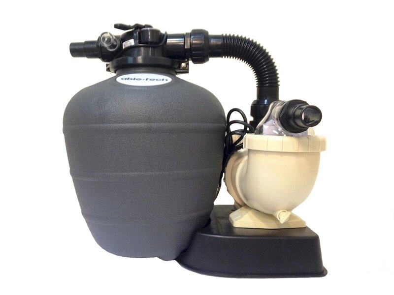 Песочный фильтр-насос FSU-8TP 8000л/ч резервуар для песка 17 кг фракция 0,45-0,85 мм от компании Техника в дом - фото 1