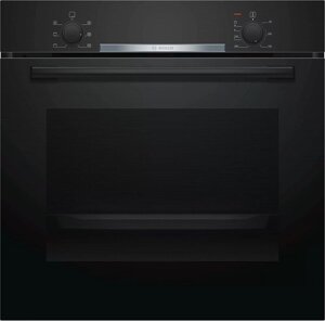 Духовой шкаф Электрический Bosch HBA530BB0S черный/серебристый