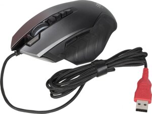 Мышь A4Tech Bloody J95s серый оптическая (8000dpi) USB3.0 (9but)