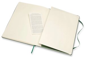 Блокнот Moleskine CLASSIC QP090K15 XLarge 190х250мм 192стр. линейка твердая обложка зеленый