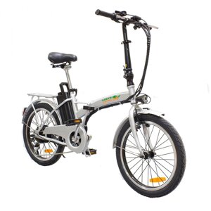 Электровелосипед GreenCamel Соло складной (серебристый)