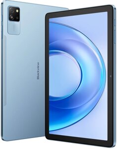 Планшет Blackview Tab60 Pro T606 (1.6) 8C RAM8Gb ROM128Gb 10.1" IPS 800x1280 4G 2Sim Android 14 голубой 8Mpix 5Mpix BT