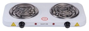 Плита Электрическая Galaxy Line GL 3004 белый эмалированный металл (настольная) (ГЛ3004Л) в Москве от компании Техника в дом