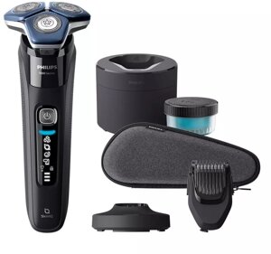 Бритва роторная Philips S7886/58 реж. эл.:3 питан.: аккум. черный