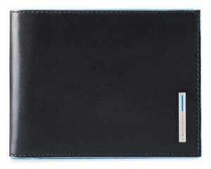 Кошелек мужской Piquadro Blue Square PU1239B2R/N черный натур. кожа