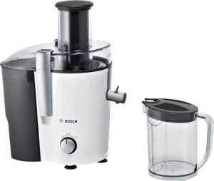 Соковыжималка центробежная Bosch VitaJuice MES25A0 700Вт рез. сок.:1250мл. белый/черный