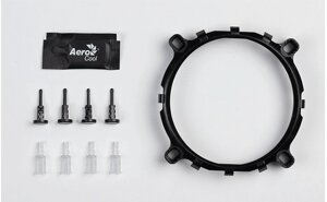 Устройство охлаждения (кулер) Aerocool Verkho 1-3P Soc-AM5/AM4/1151/1200 черный/синий 3-pin 28dB Al+Cu 100W 280gr Ret