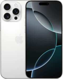 Смартфон Apple A3295 iPhone 16 Pro Max 256Gb белый титан моноблок 3G 4G 1Sim 6.9" 1320x2868 iOS 18 48Mpix 802.11