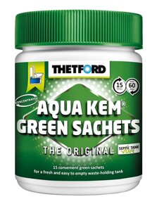 Порошок для биотуалета Aqua Kem Green Sachets