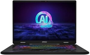 Ноутбук MSI Pulse 17 AI C1VGKG-023RU Core Ultra 9 185H 16Gb SSD1Tb NVIDIA GeForce RTX4070 8Gb 17" IPS QHD+ (2560x1600)