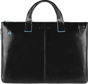 Сумка для ноутбука Piquadro Blue Square CA4021B2/N черный натур. кожа