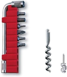 Мультитул Victorinox SwissTool Spirit X (3.0235. L) 105мм 35функц. мини-отвертка/штопор/набор бит/чехол кожаный