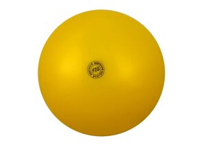 Мяч для художественной гимнастики Нужный спорт Металлик 19 см желтый в Москве от компании Техника в дом