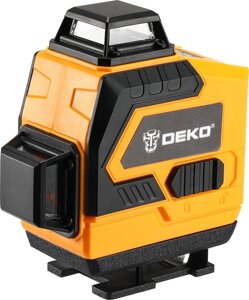 Уровень лазер. Deko DKLL16 & tripod 1 m 2кл. лаз. 520нм цв. луч. зеленый 16луч. (065-0233)