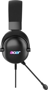 Наушники с микрофоном Acer AHW122 черный 2.1м мониторные USB оголовье (ZL. HDSCC. 01U)