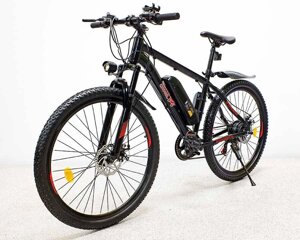 Электровелосипед GreenCamel Класс А 7 скоростей (черно-желтый)
