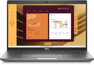 Ноутбук Dell Latitude 5450 Core Ultra 7 155U 16Gb SSD512Gb Intel Graphics 14" WVA FHD (1920x1080) Linux grey WiFi BT