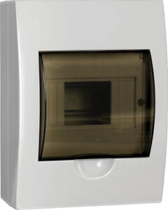 Щит распределительный IEK MKP12-N-06-40-20 ЩРН-П-6 для установки модульных устройств навесной 150мм 97мм 200мм 660B