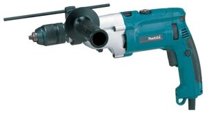 Дрель ударная Makita HP2071 1010Вт патрон: быстрозажимной (кейс в комплекте)