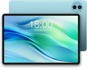 Планшет Teclast P50 T606 (1.6) 8C RAM6Gb ROM128Gb 11" IPS 1280x800 4G 1Sim Android 14 голубой 13Mpix 5Mpix BT WiFi