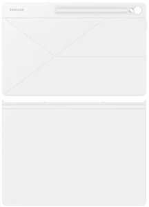 Чехол Samsung для Tab S10 FE+ Smart Book Cover поликарбонат/полиуретан белый (EF-BX620PWEGRU)