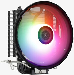 Устройство охлаждения (кулер) Aerocool Rave 3 ARGB Soc-AM5/AM4/1151/1200/1700 4-pin 18-27dB Al 125W 530gr LED Ret
