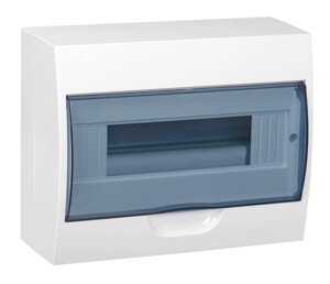 Щит распределительный IEK MKP12-N-12-40-10 ЩРН-П-12 для установки модульных устройств навесной 255мм 97мм 200мм 660B