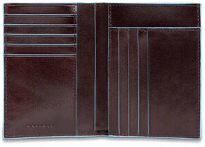 Кошелек мужской Piquadro Blue Square PU1393B2/MO красное дерево натур. кожа