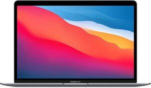Ноутбук Apple MacBook Air A2337 M1 8 core 8Gb SSD256Gb/7 core GPU 13.3" IPS (2560x1600) Mac OS grey space WiFi BT Cam