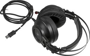 Наушники с микрофоном A4Tech Bloody G525 черный 2м мониторные оголовье (G525 BLACK) в Москве от компании Техника в дом