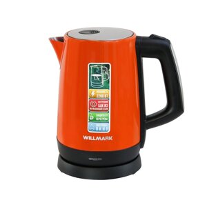 Чайник электрический WILLMARK WEK-1758S оранжевый