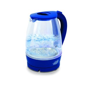 Чайник электрический Великие Реки Дон-1 синий 1,8 л стекло